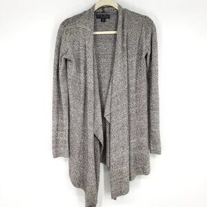 Barefoot Dreams Cozychic Lite Open Calypso Wrap Cardigan Sweater Taupe S/M‎